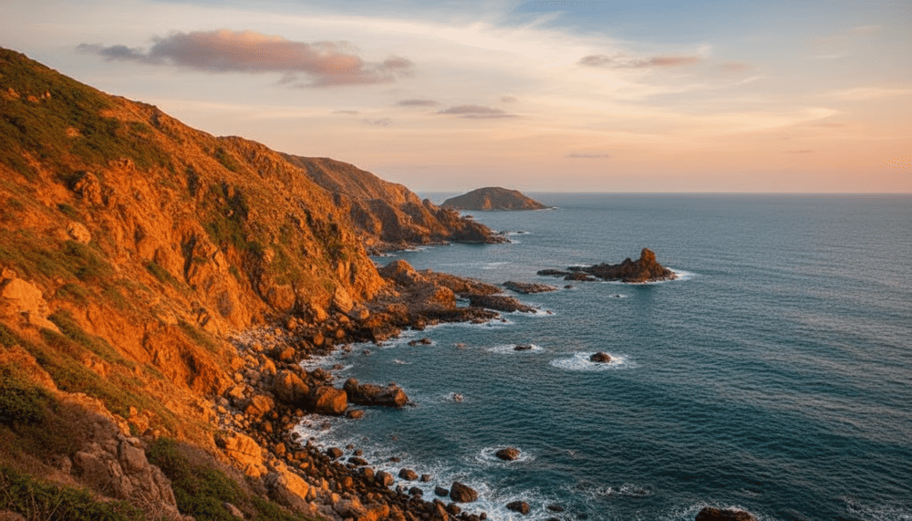 It’s best to visit Eo Gio during the dry season to enjoy the most pleasant weather, clear skies, and calm, beautiful seas